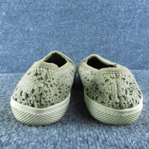 MIA girl Slip On Women Loafer Shoes Size‎ 7 Medium Beige Fabric Slip On - Picture 5 of 9